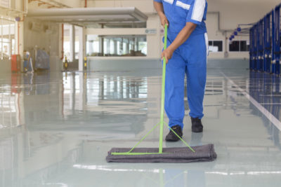 Commercial & Industrial Floor Cleaning, Services